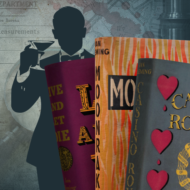 First Edition James Bond Novels by Ian Fleming